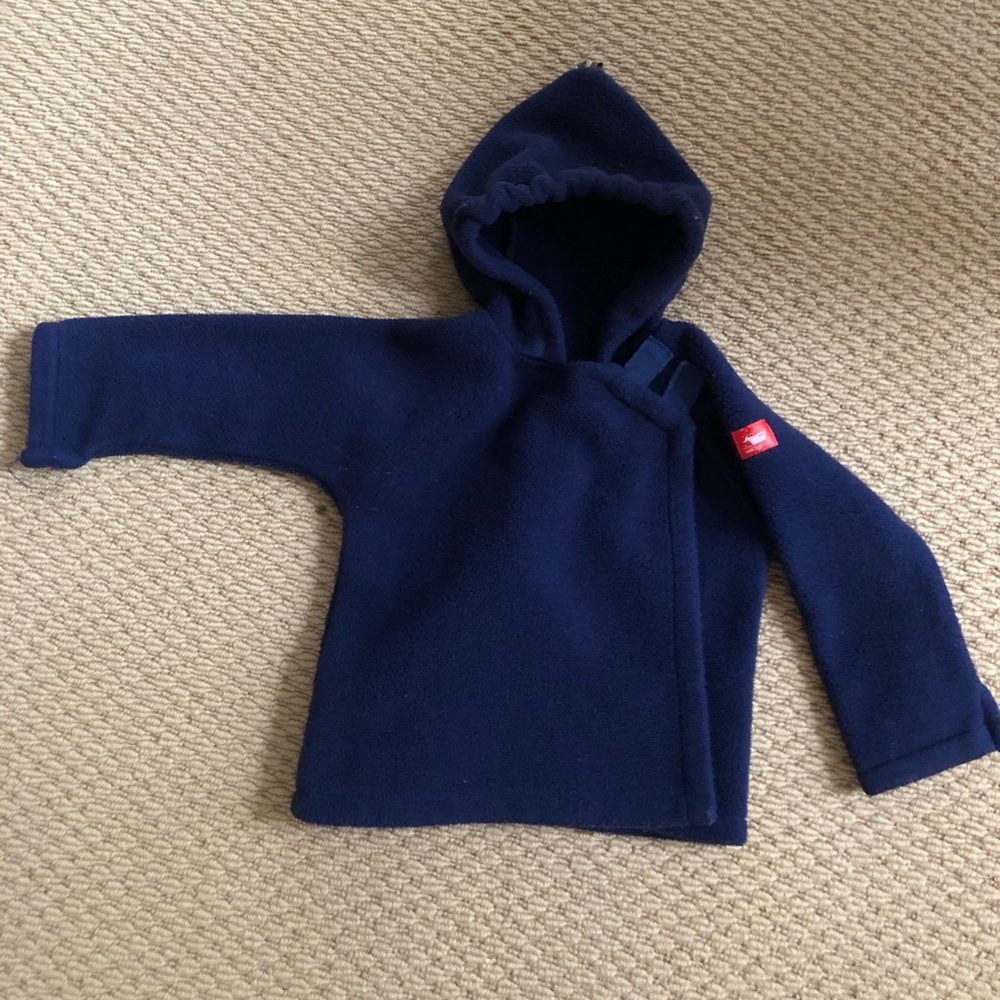 Widgeon navy thick fleece 24mo